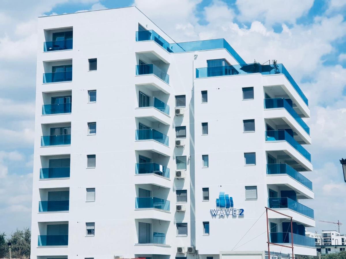 Wave 2 Mamaia Prima Linie Vedere La Mare 120Mp Năvodari Exterior foto